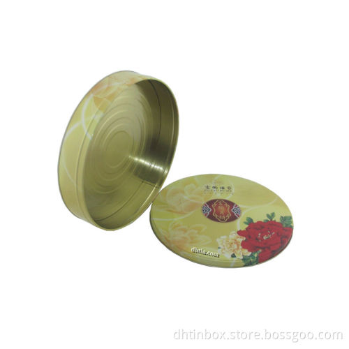 mooncake tin, metal moon cake box, birthday cake case